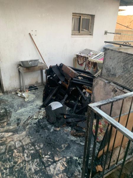 عكا: اندلاع حريق داخل منزل في البلدة القديمة
